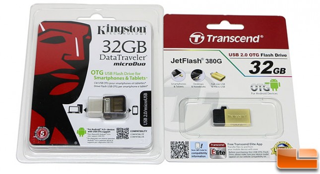 Kingston Digital 32GB Data Traveler MicroDuo USB 2.0 micro USB OTG DTDUO/32GB