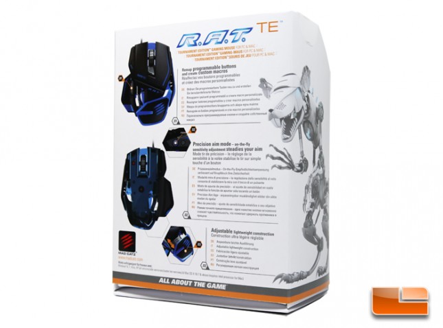 Mad Catz R.A.T. TE Gaming Mouse