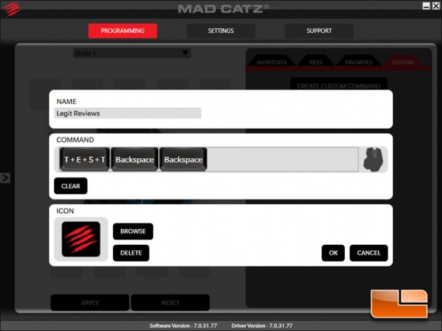 Mad Catz R.A.T. TE Gaming Mouse