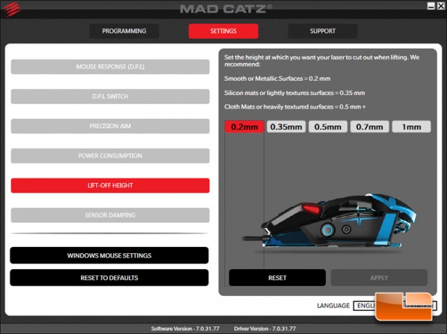 Mad Catz R.A.T. TE Gaming Mouse
