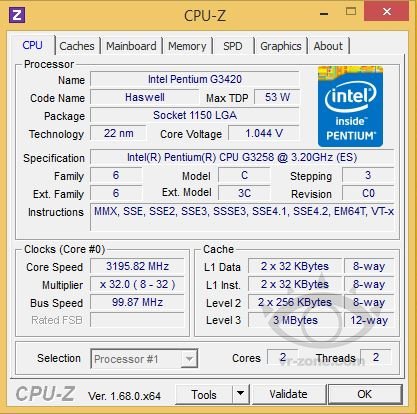 Pentium G3258