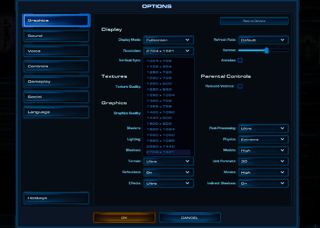 SC2 Resolutions