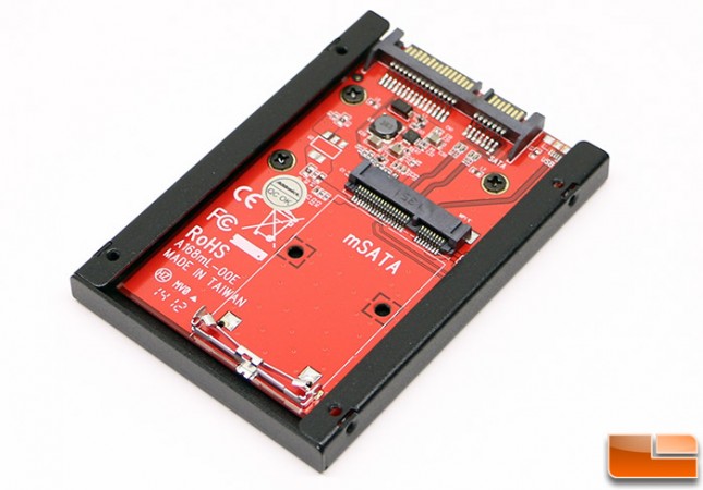 Addonics AD25MSD mSATA Adapter