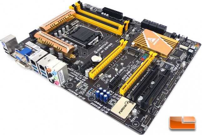 BIOSTAR Hi-Fi Z97WE Intel Z97 Motherboard Layout