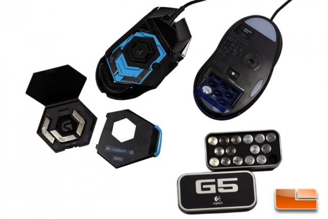 Logitech G502 Proteus Core and Logitech G5