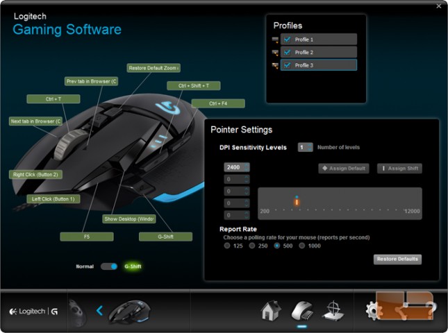 Lil lørdag krans Logitech G502 Proteus Core Gaming Mouse and G240 Cloth Gaming Mouse Pad  Review - Page 3 of 5 - Legit Reviews