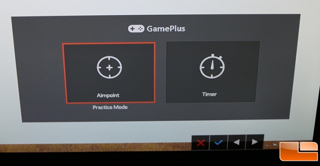 ASUS GamePlus Sights