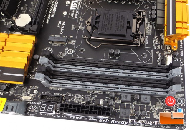 GIGABYTE Z97X-UD5H Intel Z97 Motherboard Layout