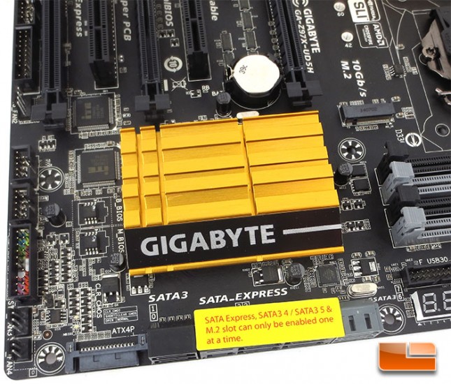 GIGABYTE Z97X-UD5H Intel Z97 Motherboard Layout