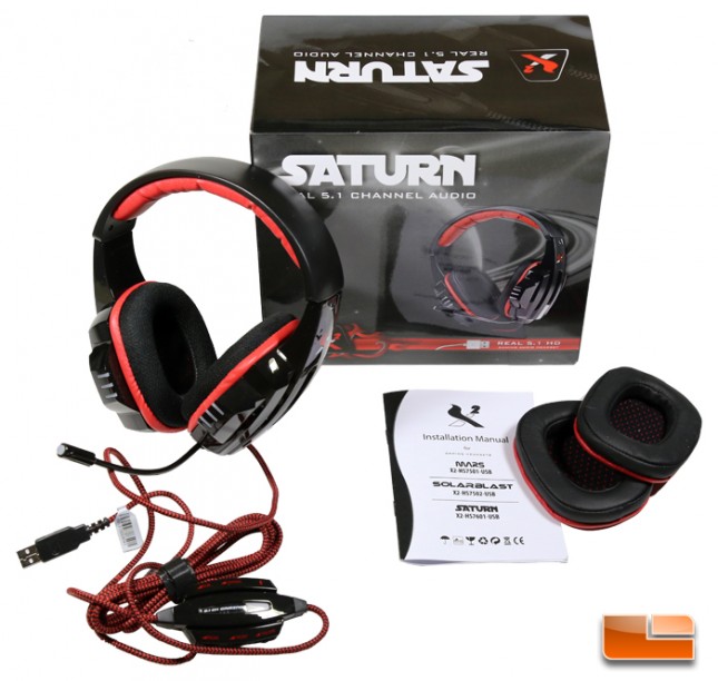 X2 Saturn 5.1 Gaming Headset