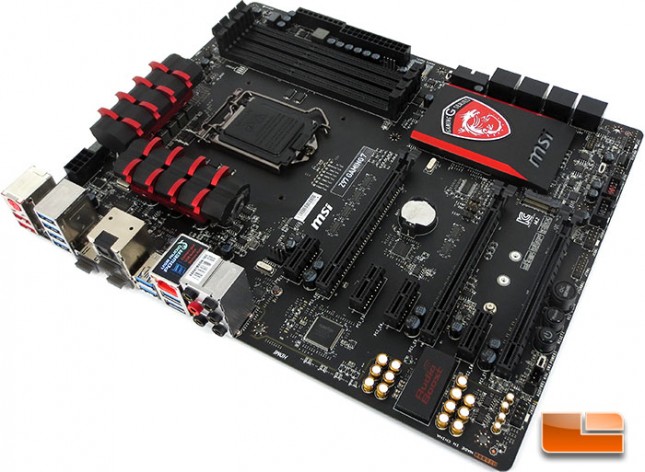 MSI Z97 Gaming 7 Intel Z97 Motherboard Layout