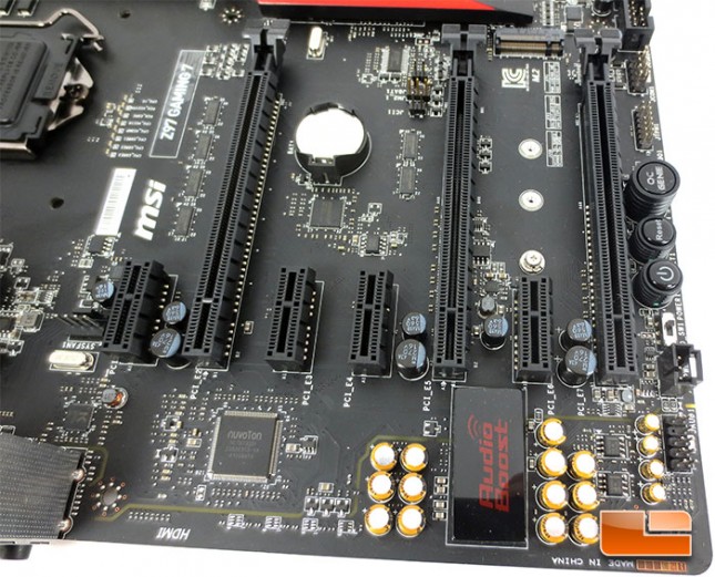 MSI Z97 Gaming 7 Intel Z97 Motherboard Layout