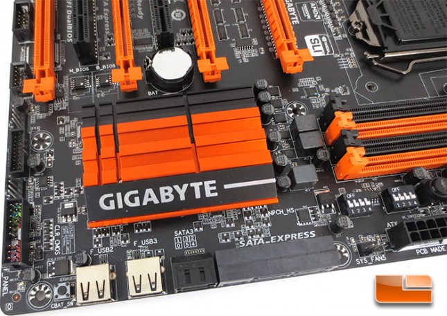 GIGABYTE Z97X-SOC Force Overclocking Motherboard Layout