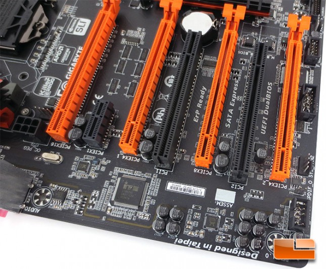 GIGABYTE Z97X-SOC Force Overclocking Motherboard Layout