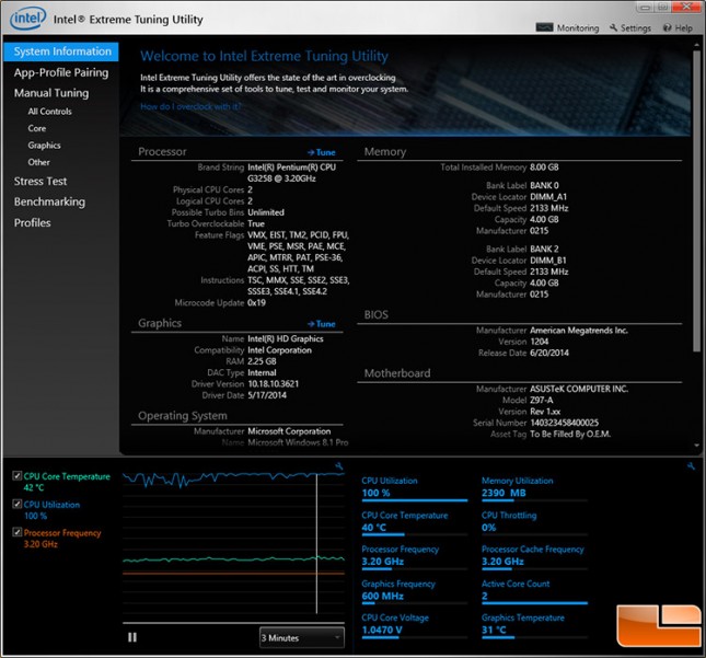 Pentium G3258 Load Temp