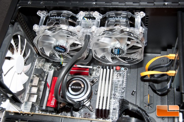 Zalman Reserator 3 Max Dual Block Installed