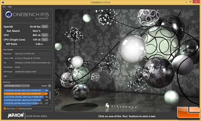 cinebench benchmark