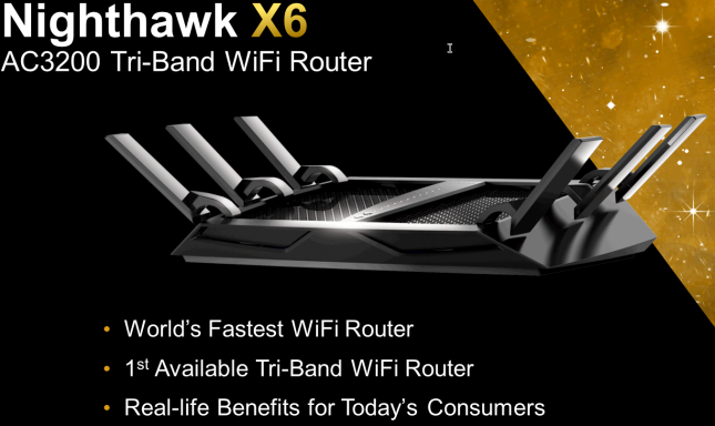 Nighthawk X6 Worlds Fastest Router