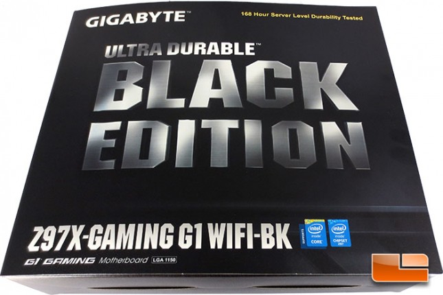 GIGABYTE Z97X-Gaming G1 WiFi-BK Retail Packaging Front