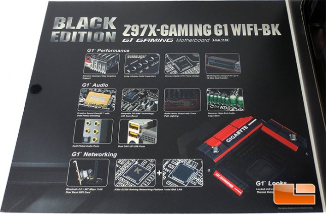 GIGABYTE Z97X-Gaming G1 WiFi-BK Retail Packaging