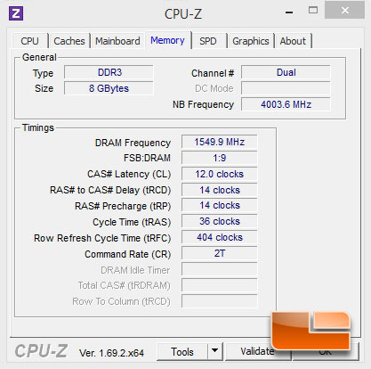 GIGABYTE Z97X-UD5H High Performance Memory Testing
