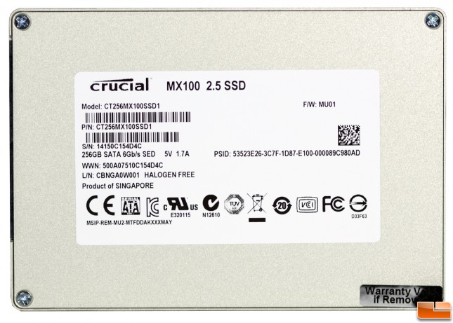 Crucial MX100 256GB