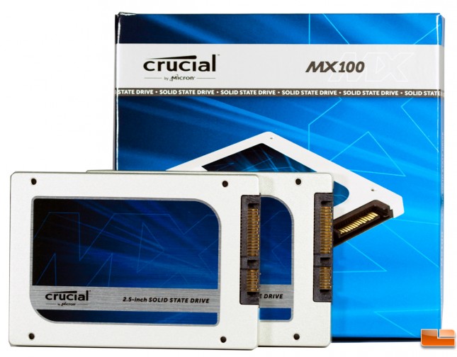 Crucial MX100 256GB 512GB