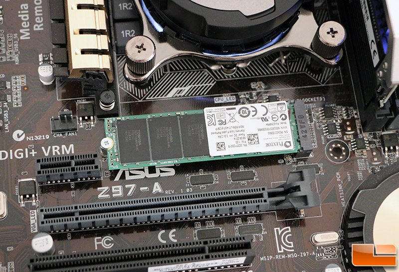 Plextor M6e 256GB M.2 PCIe SSD Review - Legit Reviews