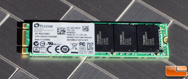 Plextor M6e M.2 PCIe SSD