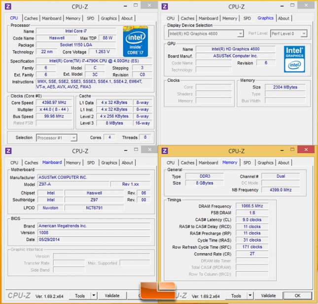 Intel Z97 Test System