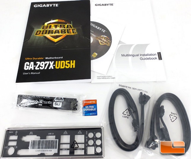 GIGABYTE Z97X-UD5H Retail Bundle