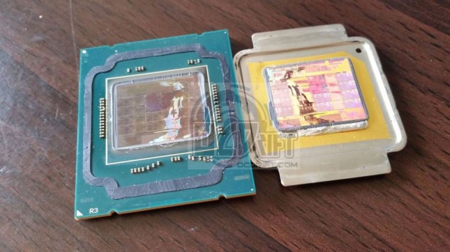 Intel Core i7-5960X delidded