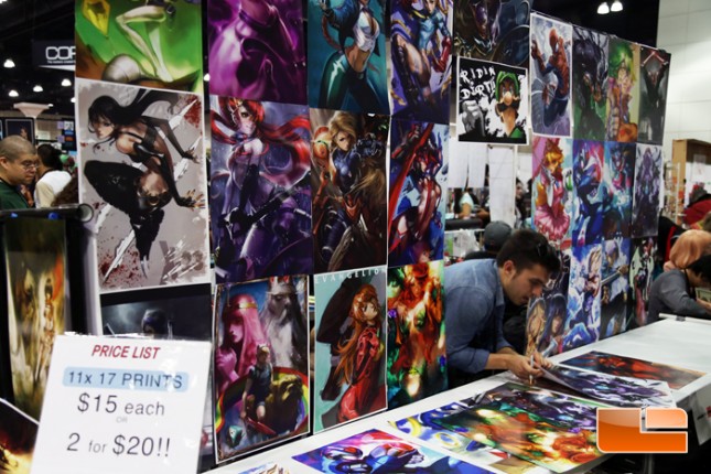 Anime Expo 2012 Artists Alley Booth by bluupanda on DeviantArt