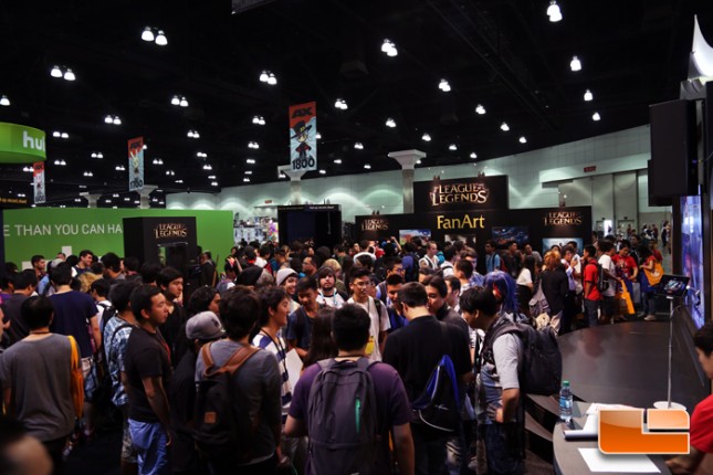 Anime Expo 2014 Riot Games Booth