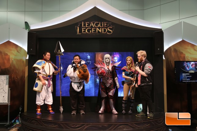 Anime Expo 2014 Riot Games Booth