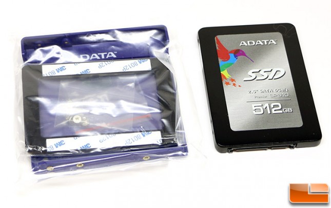 ADATA SP610 512GB SSD Bundle