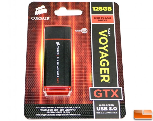 Corsair Flash Voyager GTX 128GB Drive