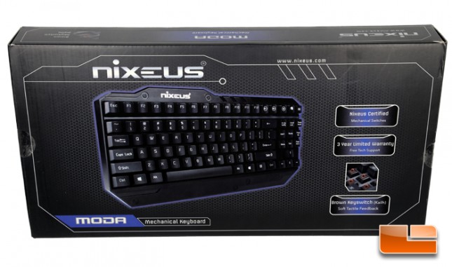 Nixeus MODA Mechanical Keyboard