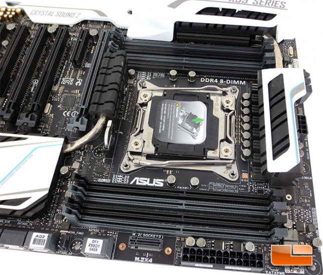 ASUS X99-Deluxe Motherboard Layout
