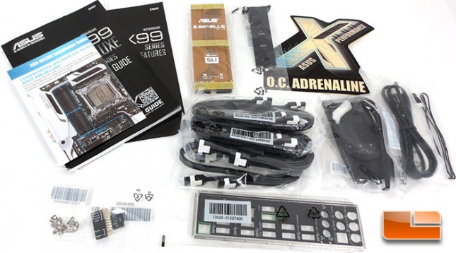 ASUS X99 Deluxe Intel X99 Motherboard Retail Bundle