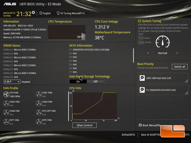 ASUS X99-Deluxe UEFI BIOS