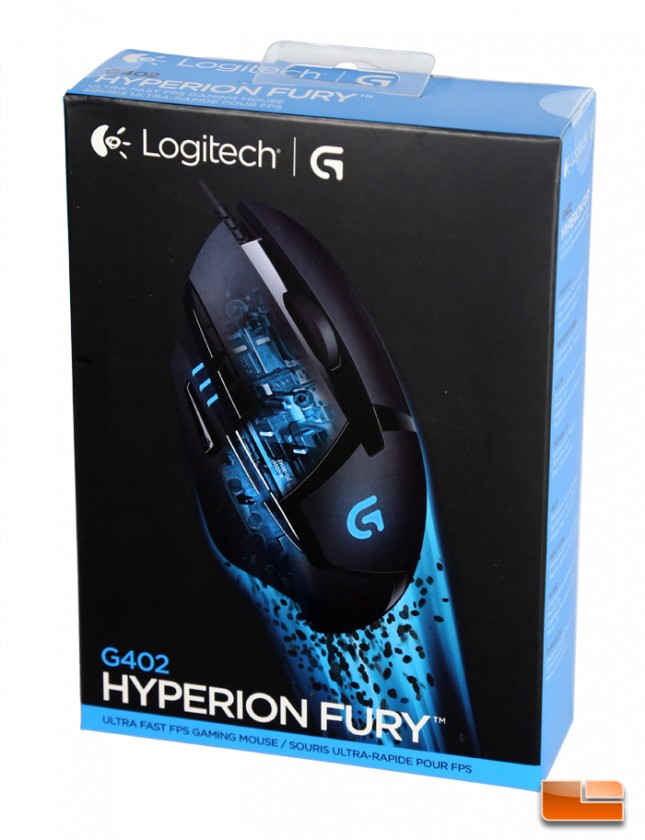 Logitech G402 Hyperion Fury FPS Wired Gaming Mouse with 8