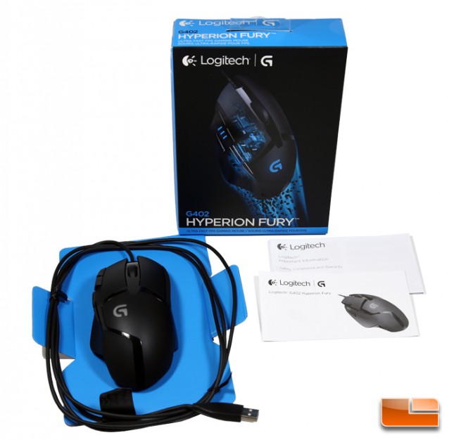 Logitech G402 Hyperion Fury Gaming Mouse - Give a Mouse an Accelerometer 