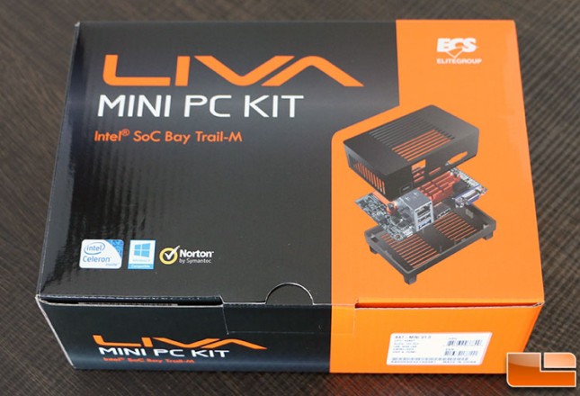 ECS LIVA Mini PC Kit 32GB