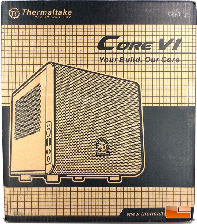 Thermaltake Core V1 mini-ITX Chassis Packaging