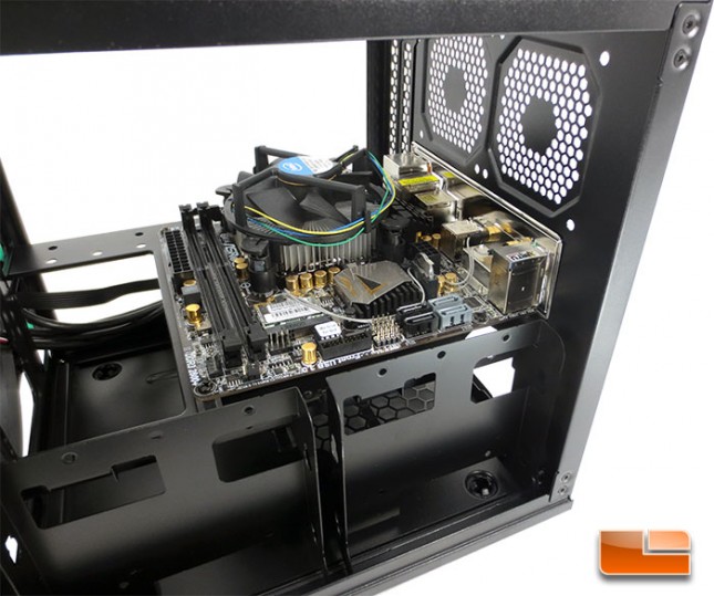 Thermaltake Core V1  Mini-ITX Chassis System Build