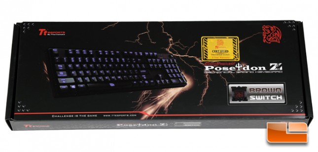 Tt eSPORTS POSEIDON Z Illuminated Mechanical Gaming Keyboard