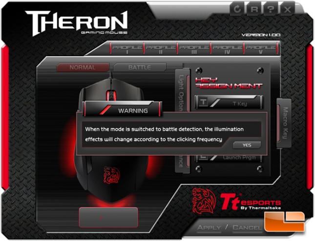 Tt eSPORTS Theron Gaming Mouse