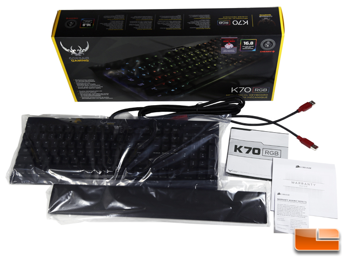 Corsair Gaming K70 RGB Mechanical Gaming Keyboard Review - Legit