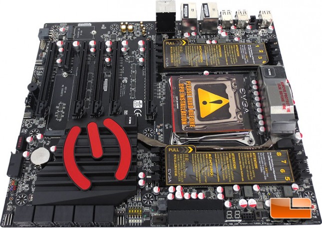 EVGA X99 Classified Intel X99 Motherboard Layout